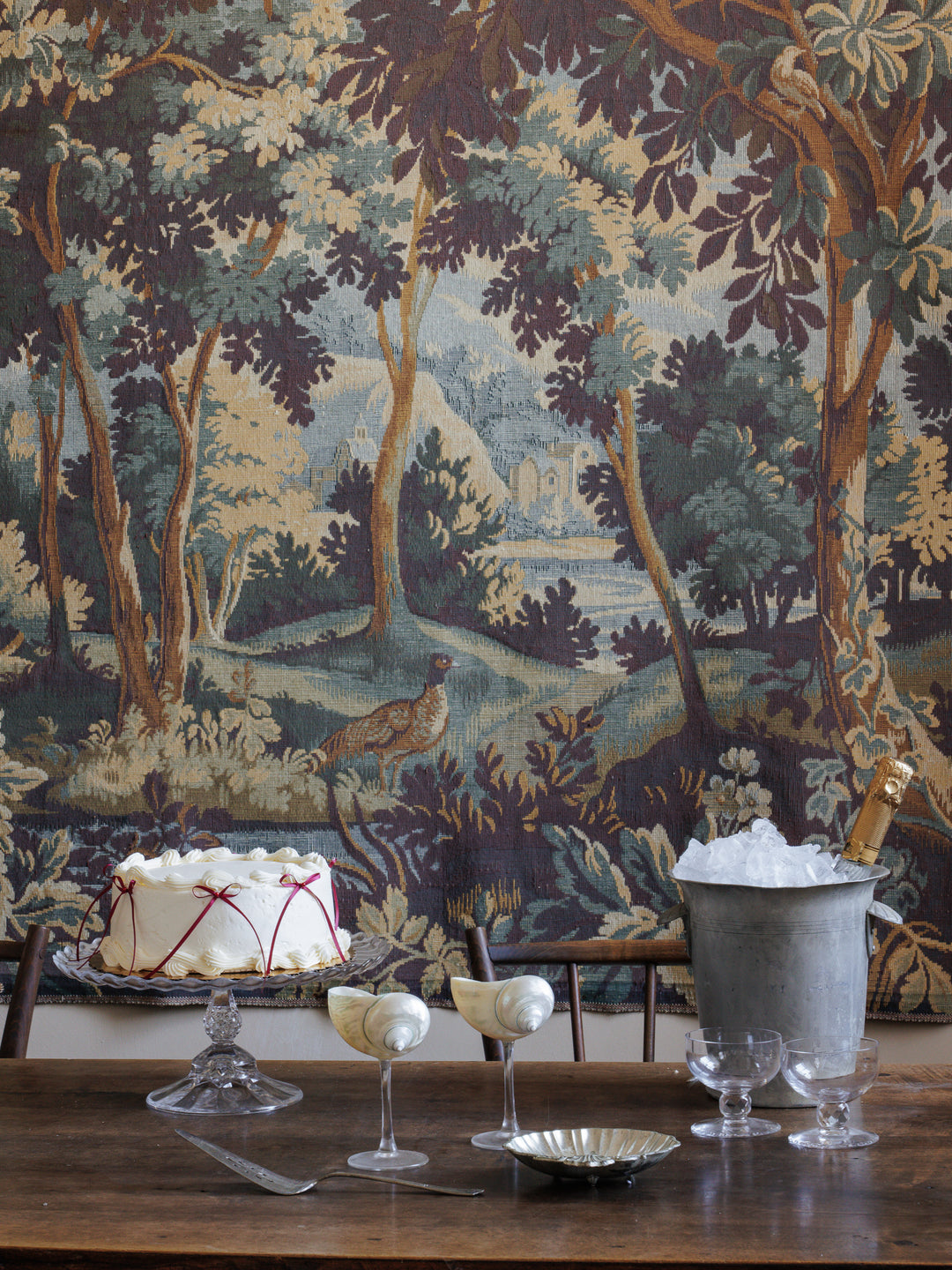 French Forest Tapestry