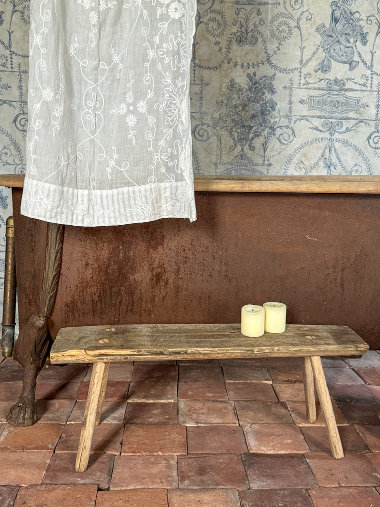 Wooden Side Bench