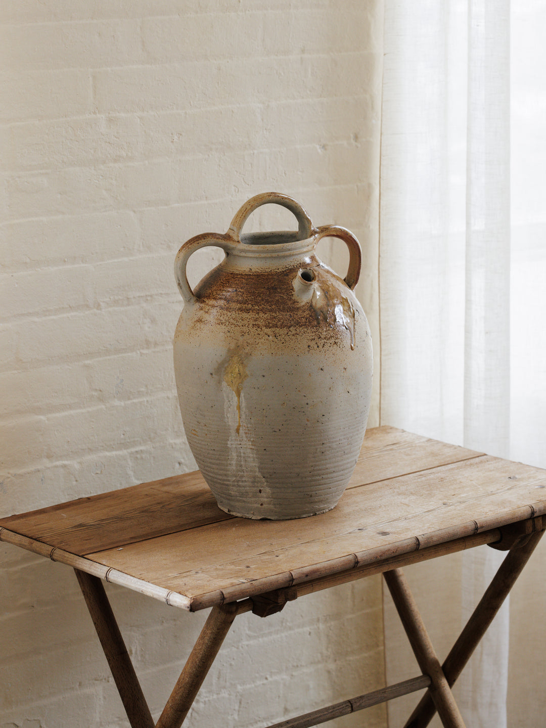 French Three Handle Jug