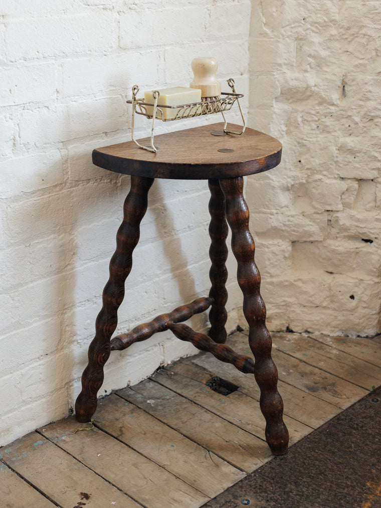 French Demi Lune Stool