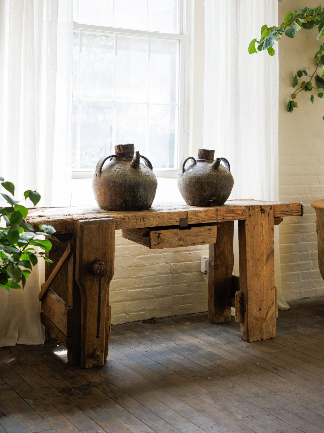 Antique French Workbench