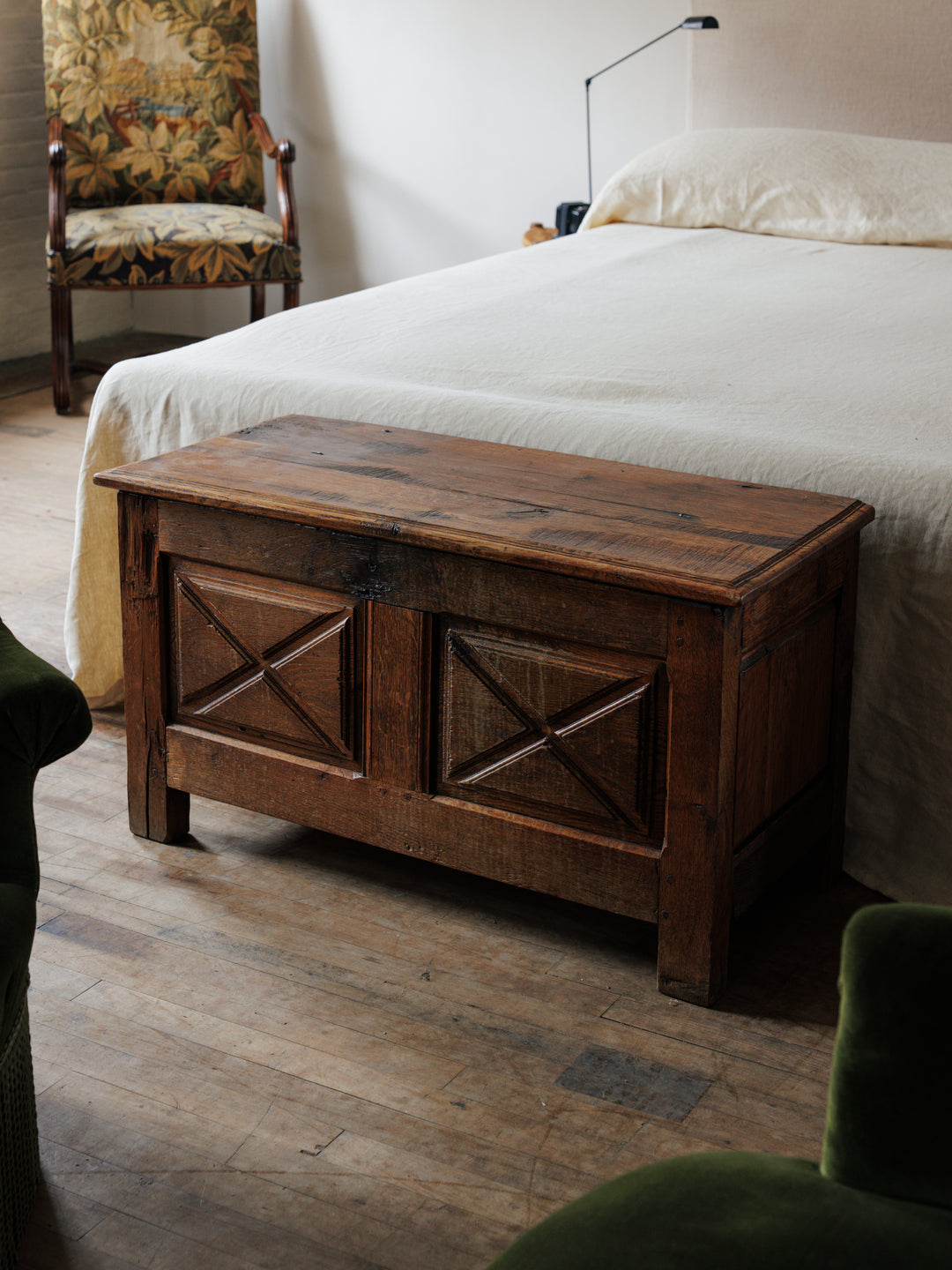 19th C. Oak Trunk