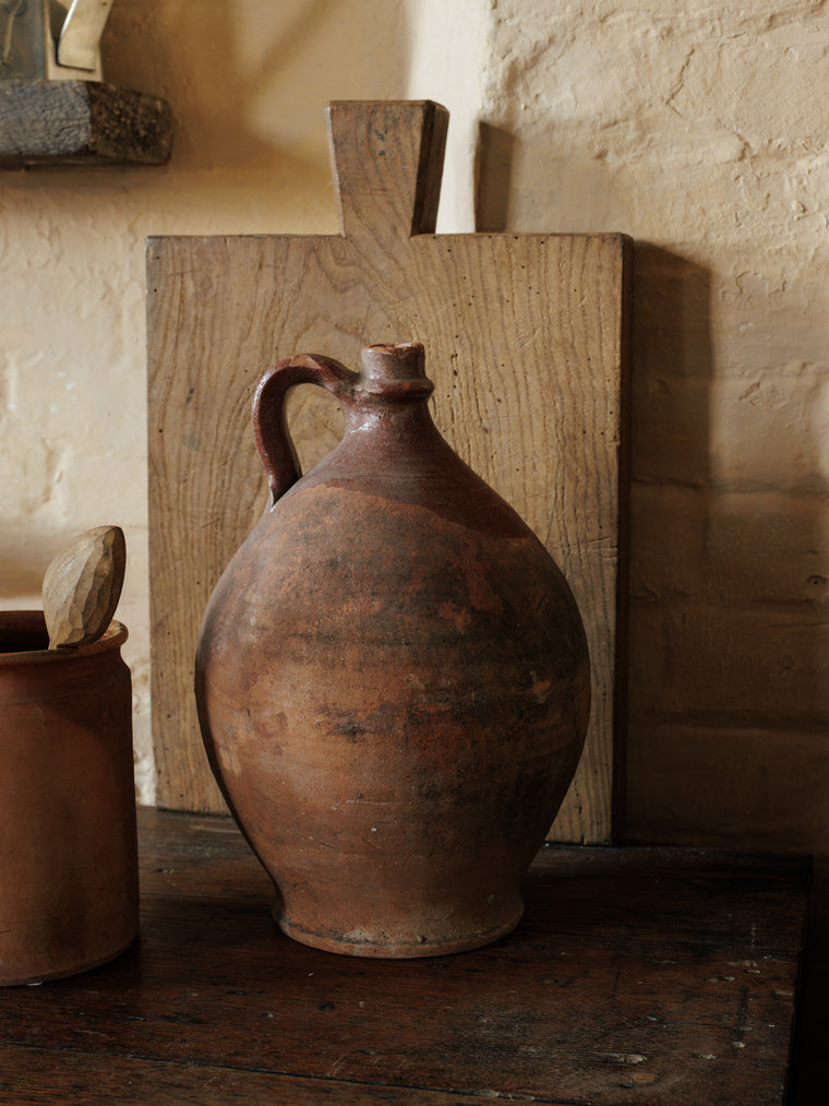 Pinch Neck Terracotta Jug