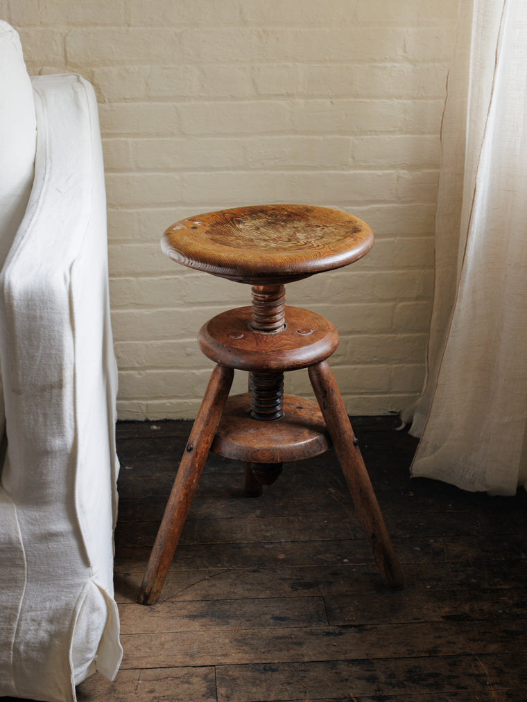French Adjustable Stool