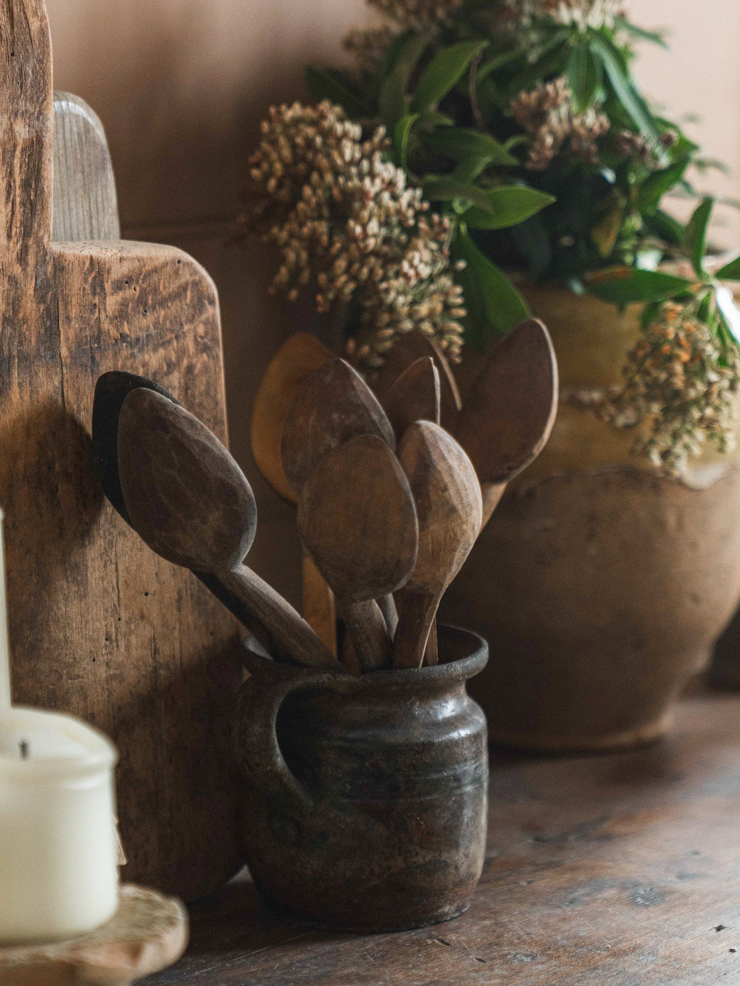 Hungarian Wooden Spoons - Set of 5